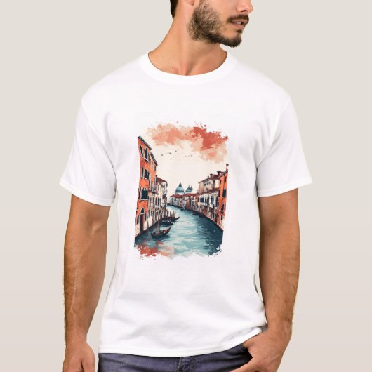 イタリア ベネチア Tシャツ (正面)