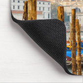 イタリア，ベネツィアの象徴的な都市 マウスパッド (コーナー)