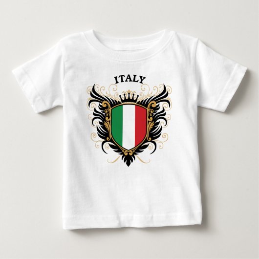 イタリア ベビーTシャツ (正面)
