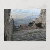 イタリア・ベラジョ州~階段下 ポストカード (正面)