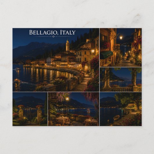 イタリア ベラージオ ポストカード (正面)