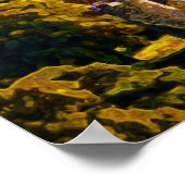 イタリア，ベルガモのシッタアルタ ポスター (角)