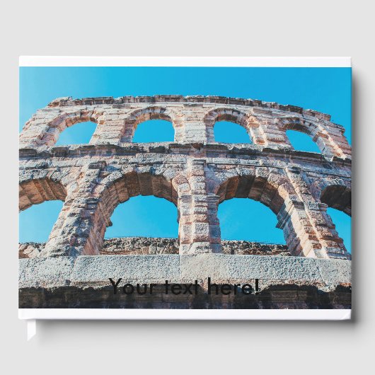 イタリア，ベローナアリーナ ゲストブック (正面)