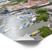 イタリア，ポジターノ フォトプリント            (角)