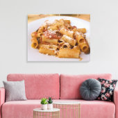 イタリア、ポジターノ。リガトーニの表示プレート。 キャンバスプリント (インサイチュ (リビング))