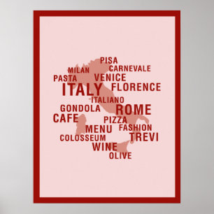 イタリア ポスター