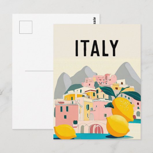 イタリア ポストカード (正面/裏面)