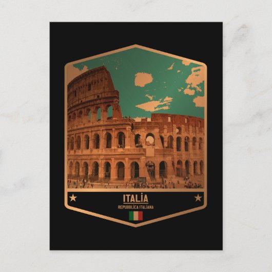 イタリア ポストカード (正面)