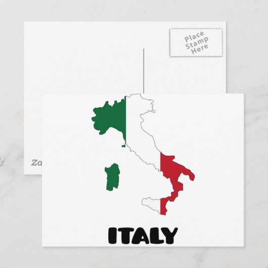 イタリア ポストカード (正面/裏面)