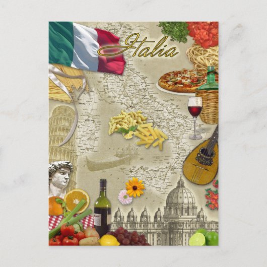 イタリア ポストカード (正面)