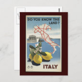 イタリア ポストカード (正面/裏面)