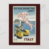イタリア ポストカード (正面)