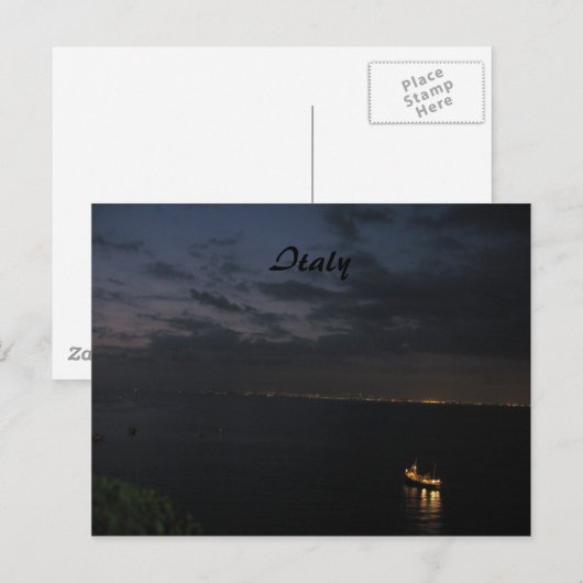 イタリア ポストカード (正面/裏面)