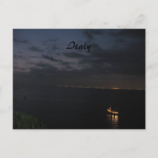 イタリア ポストカード (正面)