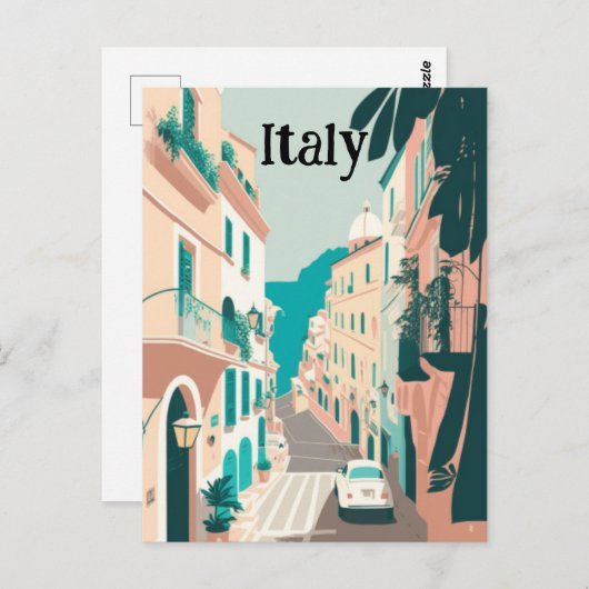 イタリア ポストカード (正面/裏面)