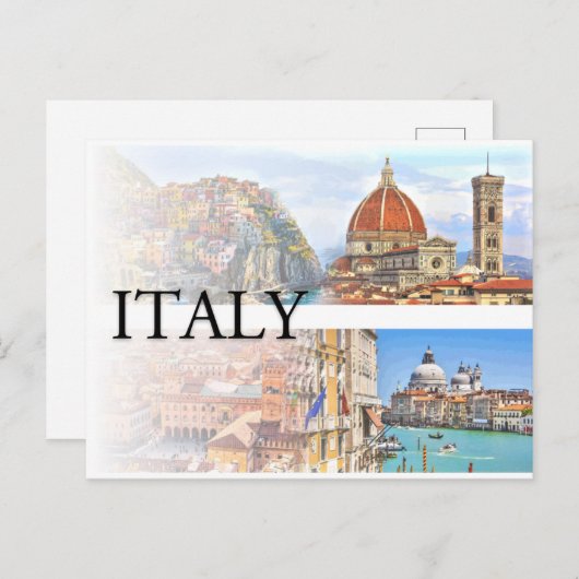 イタリア ポストカード (正面/裏面)
