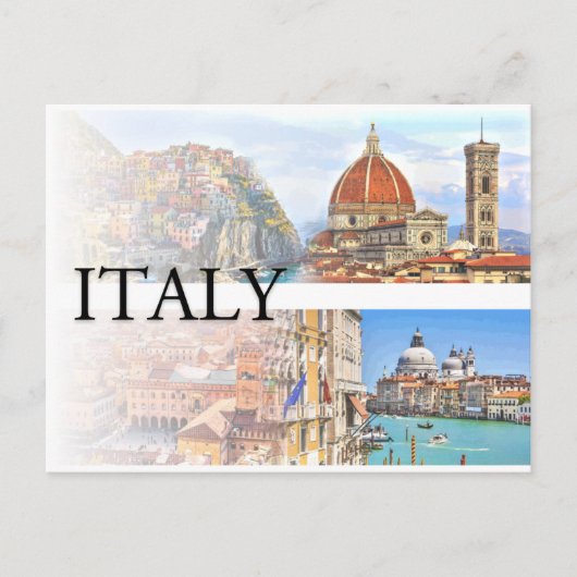 イタリア ポストカード (正面)