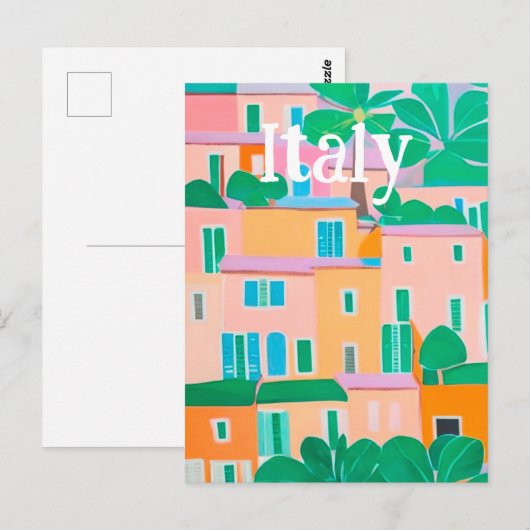 イタリア ポストカード (正面/裏面)
