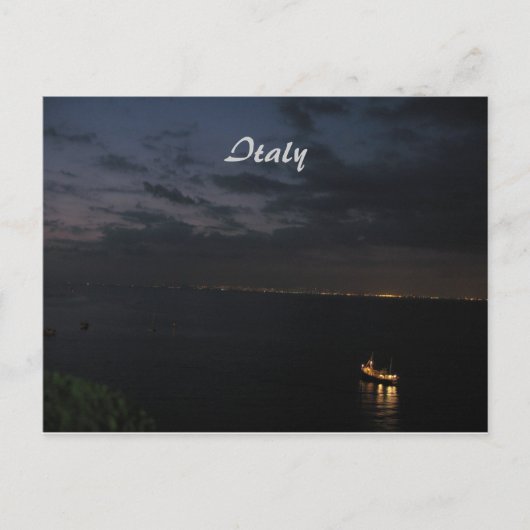 イタリア ポストカード (正面)