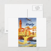 イタリア ポストカード (正面/裏面)