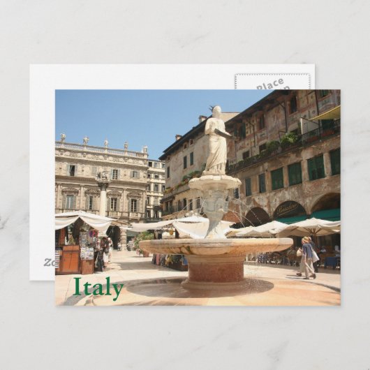 イタリア ポストカード (正面/裏面)