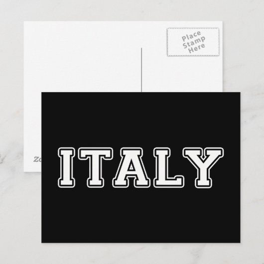 イタリア ポストカード (正面/裏面)