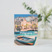 イタリア ポリニャーノ・ア・マーレ ポストカード イタリア 旅行 葉書 (スタンド正面)