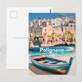 イタリア ポリニャーノ・ア・マーレ ポストカード イタリア 旅行 葉書 (正面/裏面)