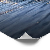 イタリア・ポルトフィノのリフレクション ポスター (角)