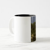 イタリア、ポルトフィノ。-景勝 ツートーンマグカップ (正面左)