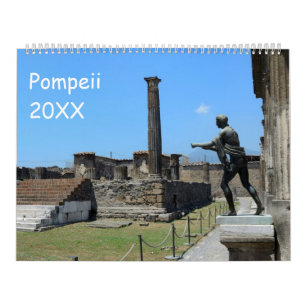 イタリア，ポンペイ カレンダー