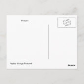 イタリア，ポンペイ，遺跡 ポストカード (裏面)