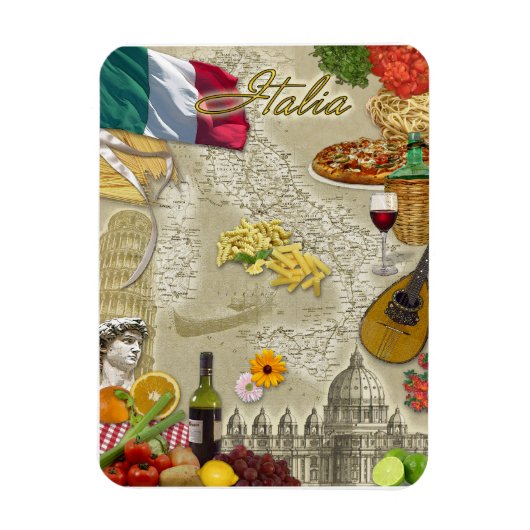 イタリア マグネット (縦)