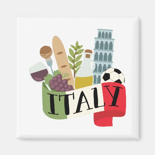 イタリア マグネット (正面)