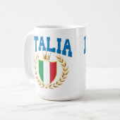 イタリア・マグ コーヒーマグカップ (正面左)