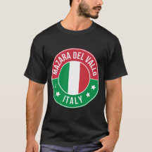 イタリア・マッツァーラ・デル・ヴァッロ市Tシャツ