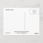 イタリア,マナローラ ポストカード (裏面)