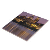 イタリア、マントゥア州、マントゥア州。町並みビューと2 タイル (側面)