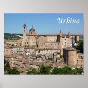 イタリア – マーシュ – ウルビーノ – ポスター