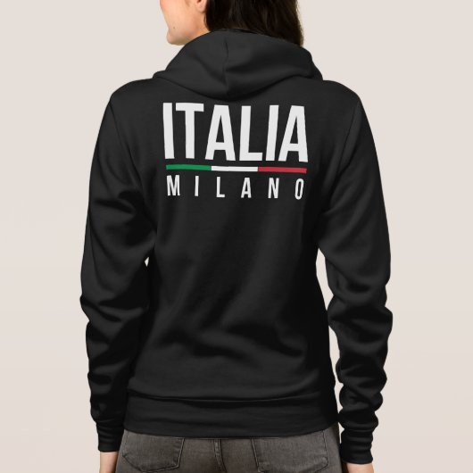 イタリア ミラノ パーカ (裏面)