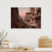 イタリア，ミラノ，ビクトル・エマニュエルの家 ポスター (キッチン)