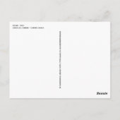 イタリア ミラノ - 古い教会、赤レンガ ポストカード (裏面)