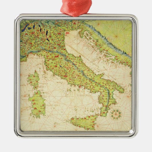 イタリア メタルオーナメント (正面)