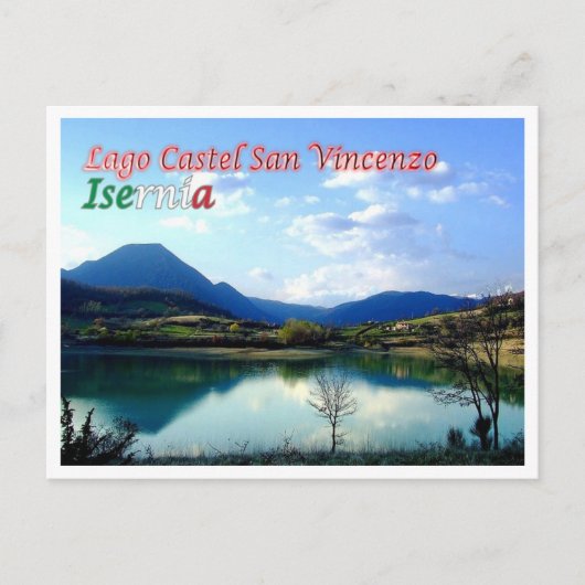 イタリア – モリーゼ – イゼルニア –  ポストカード (正面)