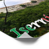 イタリア – モリーゼ – イゼルニア – 垣根 –  ポスター (角)