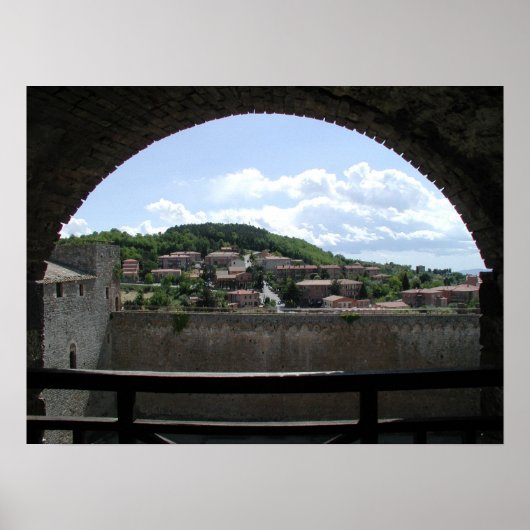 イタリア，モンタルプチャーノ ポスター (正面)