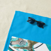 イタリア，モンテロッソアルマーレ ビーチタオル (インサイチュ)