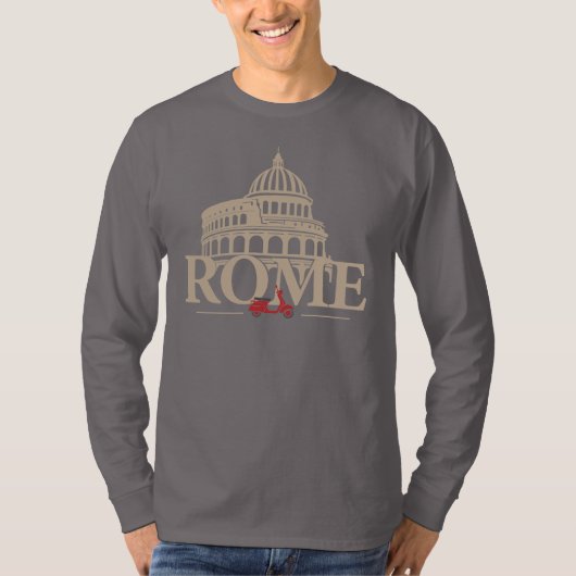 イタリア ヨーロッパ ローマ Tシャツ (正面)