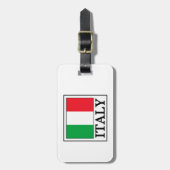 イタリア ラゲッジタグ (正面縦)