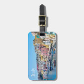 イタリア ラゲッジタグ (正面縦)